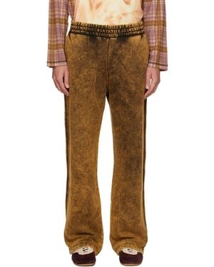 DIESEL P-Martains-Raw Joggers - Brown