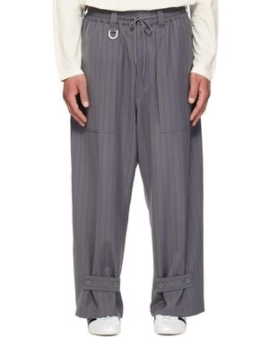 Y-3 Wool Trousers - Grey