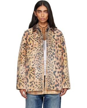 R13 Relaxed Chore Jacket - Brown