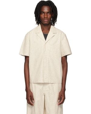 Entire studios Off- Strand Shirt - Natural