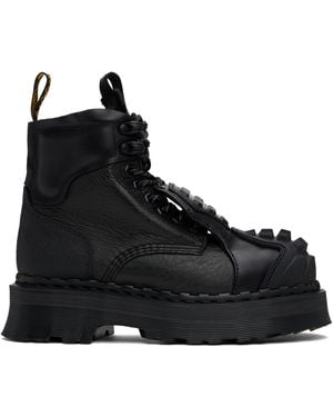 Dr. Martens 1460 Protect Leather Lace Up Boots - Black