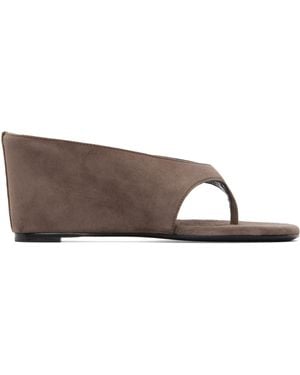 Jude Ssense Exclusive Yaga Wedge Heeled Sandals - Brown