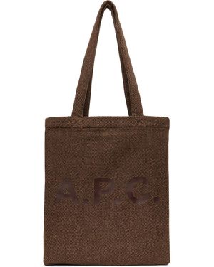 A.P.C. Cabas Lou Brun - Marron