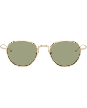 Thom Browne Titanium Round Sunglasses - Black