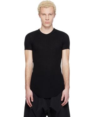 Julius Skinny Hs T-Shirt - Black