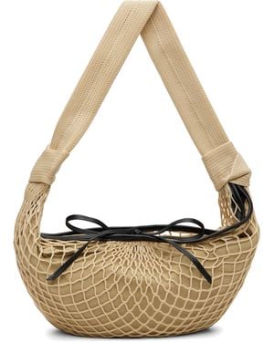 Lemaire Fortune Croissant Filt Bag - Metallic