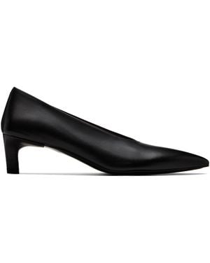 Marsèll Pointed Toe Aculeo Leather Heels - Black