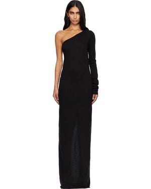 Rick Owens Concordians Ziggy Maxi Dress - Black