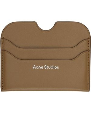Acne Studios Leather Card Holder - Multicolour