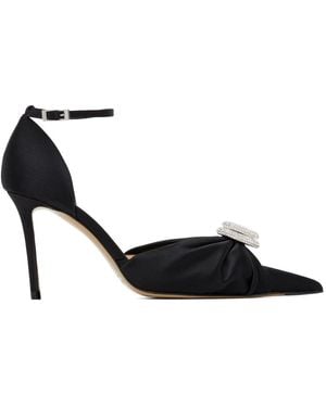 サンダル・ミュール MACH & MACH FW23 SCARPE CON TACCO (PF23S0002CRP600 BLACK) Buy Mach & Mach Mach & Mach Satin Le Cadeau Sandals With