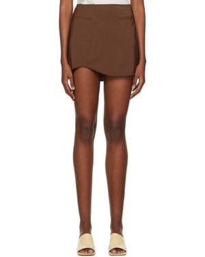 Anna October Anais Miniskirt - Brown