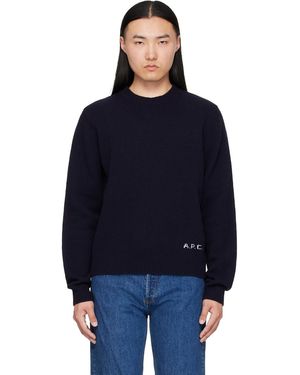 A.P.C. Edmond Sweater - Blue