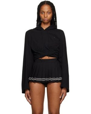 Pushbutton Boning Hoodie - Black