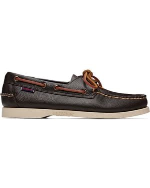Sebago Portland Martellato Boat Shoes - Brown
