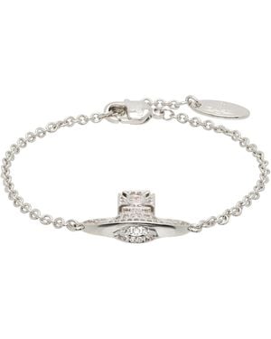 Vivienne Westwood Carmela Bas Relief Bracelet - Black