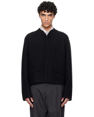 Rier Walker City Crop Jacket - Black