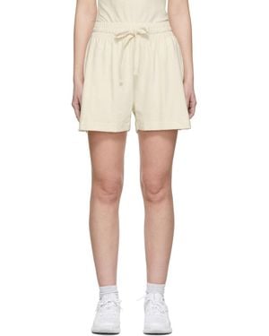 Halfboy Off- Terry Shorts - Natural
