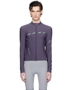 MAAP Level Thermal Ls Jersey 2.0 T-Shirt - Blue