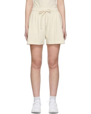 Halfboy Off- Terry Shorts - Natural