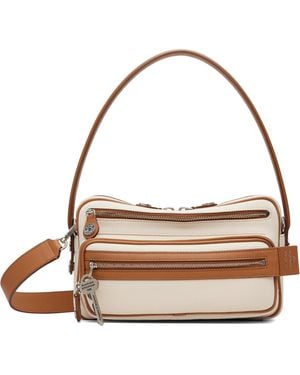 Acne Studios Camero Party Canvas Bag - Brown