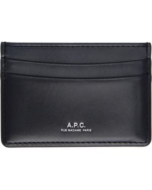 A.P.C. André Card Holder - Black