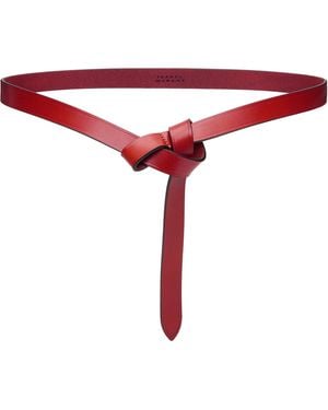 Isabel Marant Kirka Belt - Red