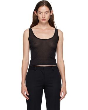 Our Legacy Blade Tank Top - Black