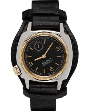 TAKAHIROMIYASHITA TheSoloist. Vague Watch Co. Edition Coussin Watch - Black