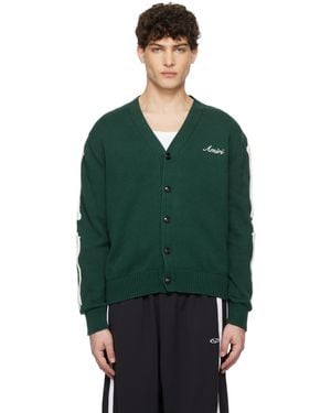 Amiri Bones Cardigan - Green