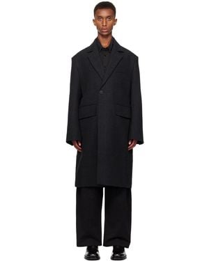 Studio Nicholson Brooke Coat - Black