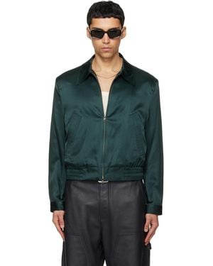 Tonywack Silk Cotton Swing Jacket - Black