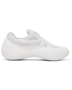 JW Anderson ホワイト Bumper Hike ローカットスニーカー - ブラック