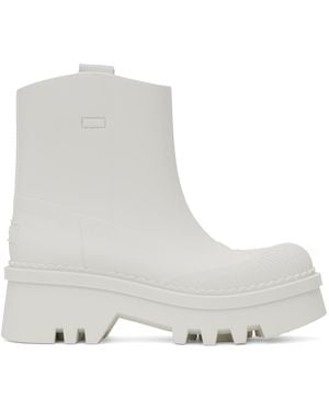 Chloé ホワイト Raina レインブーツ