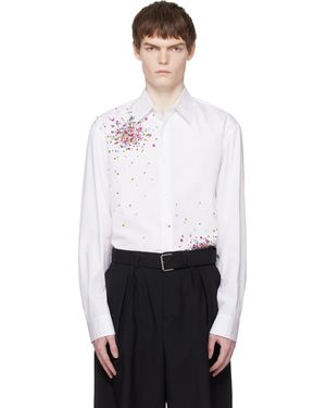 Dries Van Noten Sequinned Shirt - White