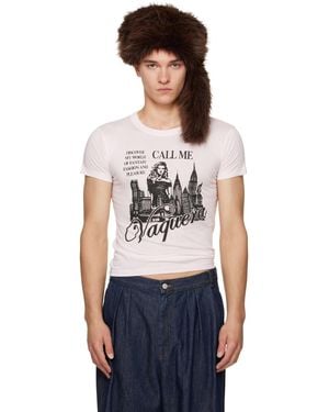 VAQUERA 'Call Me' T-Shirt - Blue