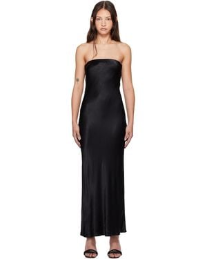 Bec & Bridge Moon Dance Strapless Maxi Dress - Black