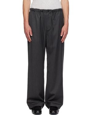 LE17SEPTEMBRE Elasticized Easy Trousers - Black