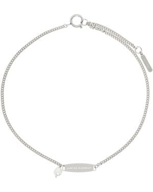 Justine Clenquet Fisher Faux-Pearl Necklace - Metallic