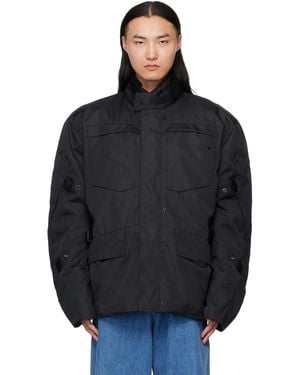 Vetements Biker Parka Coat & Jackets Set - Black