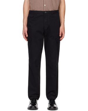 Paul Smith Zebra Cargo Pants - Black