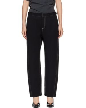 Rag & Bone Pantalon Écourté Vito Noir
