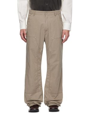 MM6 by Maison Margiela 5 Pockets Jeans - Natural