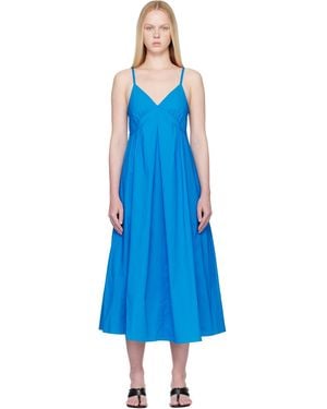 Proenza Schouler Label Barker Midi Dress - Blue