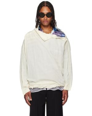 Jean Paul Gaultier Off- Wide Hoodie - Black