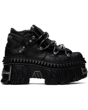 Vetements New Rock Edition Platform Trainers - Black