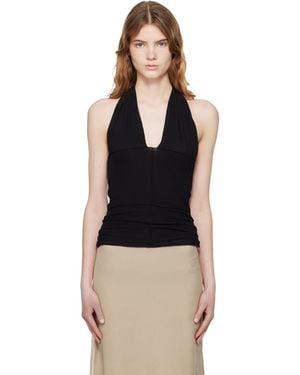 Baserange Cinder Halter Top - Blue