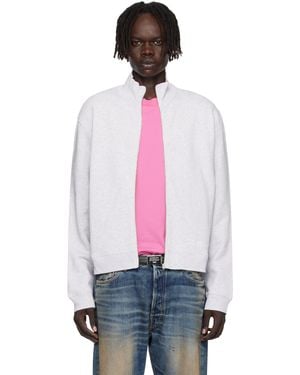 Acne Studios Zip-Up Sweatshirt - Multicolour
