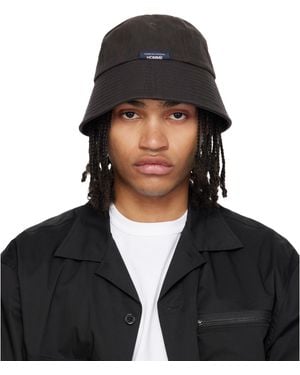 Comme des Garçons Garment Dyed Oxford Bucket Hat - Black