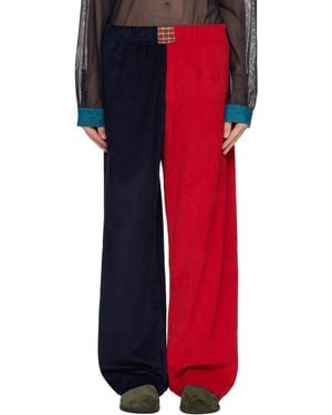 SC103 Ssense Exclusive & Courrier Pants - Red