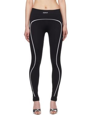 Off-White c/o Virgil Abloh Stamp Seamless Leggings - Black